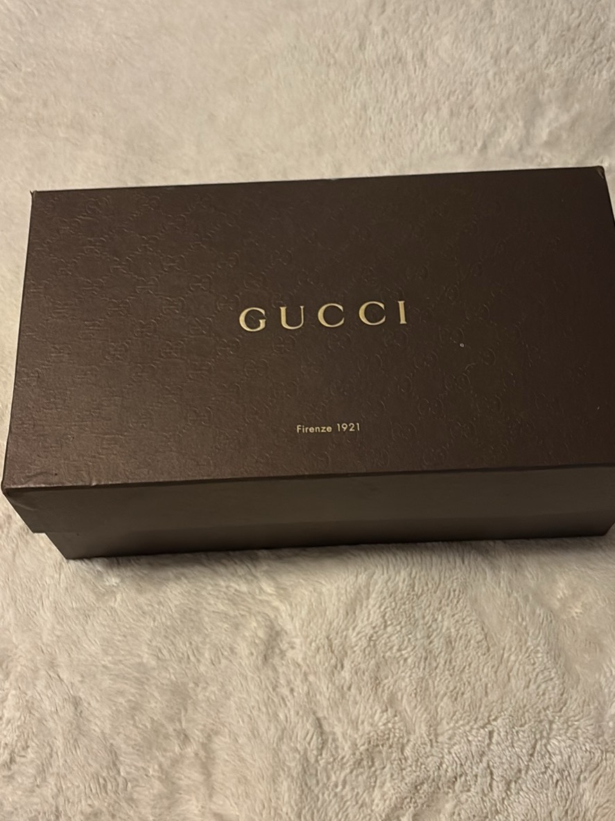 Gucci Dark Brown Box With Gold Logo
